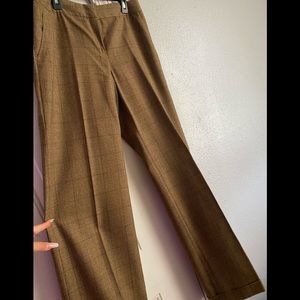 Lafayette 148 New York Womens Plaid Dress Pants